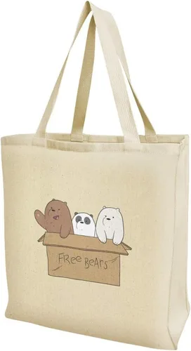 Vista 5 de GRAPHICS & MORE We Bare Bears Baby Bears - Bolsa reutilizable de viaje, Multi