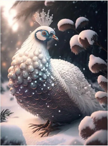 Vista 9 de Kit de pintura de diamantes de bricolaje hermosa pintura de pavo real, pintura de diamante 5D, diamantes de imitación de cristal, hermoso pavo real