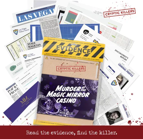 Vista 6 de Cryptic Killers Juego de misterio de asesinato sin resolver - Archivos de casos fríos Investigación Detective Evidencia y archivo de crimen