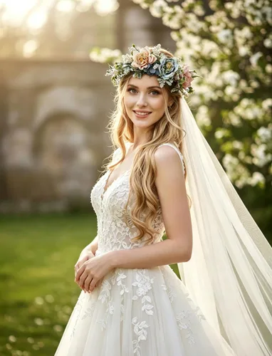 Vista 2 de Corona floral para mujer, diadema floral para el cabello, corona de flores, halo bohemio, fiesta, baile de graduación, fotos