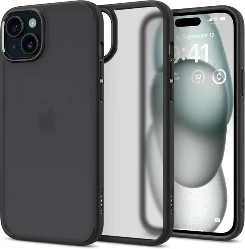 Vista 59 de Spigen Funda para iPhone 12 Mini, ultra híbrida, sin anillo magnético, antiamarilleo, transparente