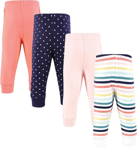 Vista 107 de Hudson Baby - Pantalones y leggings unisex de algodón para bebé 2-Rosa Negro
