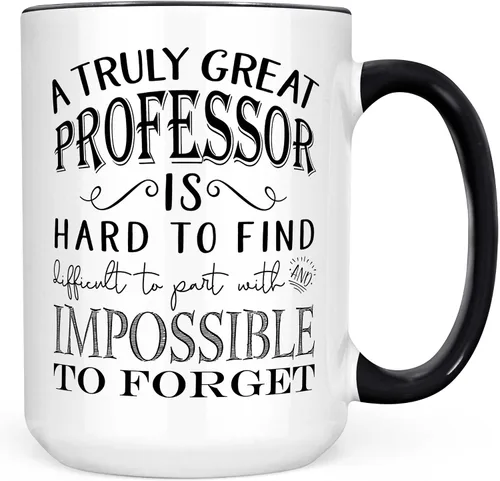 Vista 16 de Sweet & Salty Regalos de agradecimiento para profesores universitarios – A Truly Great Professor is Hard to Find Taza de café, el mejor regalo