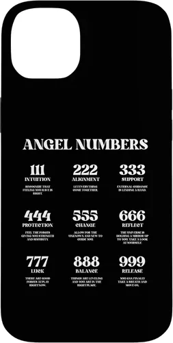 Vista 15 de Funda para iPhone 16 Números de Ángel Números Divinos