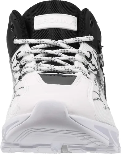 Vista 5 de BRONAX Mid Top Tennis Shoes for Men Outdoor Athletics Sneakers