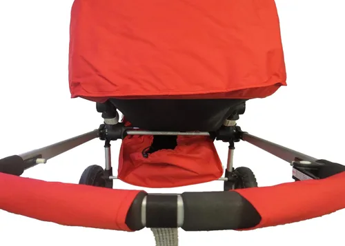 Vista 3 de Cesta de almacenamiento grande debajo del asiento para juguetes, botellas, bolsa de pañales, compatible con Bugaboo Cameleon 1,2,3 y cochecitos