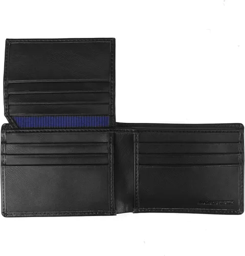 Vista 2 de Skechers Men's Passcase RFID Leather Wallet with Flip Pocket