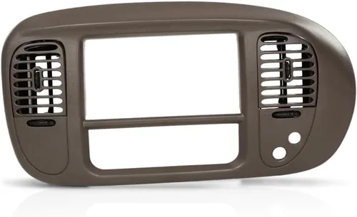 Vista 19 de PIT66 Bisel de Almohadilla de Tablero Negro Compatible con Ford F150 1997-2003/ Compatible con Ford Expedition 1997-2003