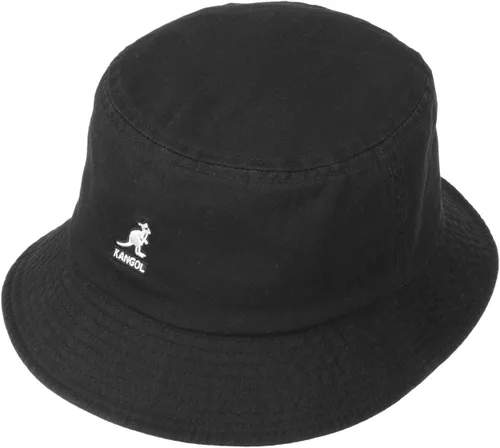 Vista 4 de Kangol Gorro estilo pescador lavado - Azul marino/XL Negro