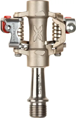 Vista 7 de Xpedo M-Force 8 TI Clipless/ MTB-Pedal Dual-sided entry, adjustable release tension, triple sealed bearings, compatible with Shimano SPD cleats