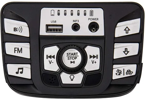 Vista 5 de 12V Coche eléctrico para niños Multifuncional PCB Blanco y Negro Panel Central, Placa de Circuito Impreso Control Entretenimiento Sistema Operativo