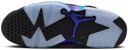Vista 5 de Jordan Hombres Air 6 Retro Aqua NegroBright Concord-Aquatone (CT8529 004)