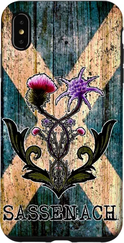 Vista 11 de Purple Thistle Flower Scottish Flag Scots Sassenach Vintage Case for iPhone 17