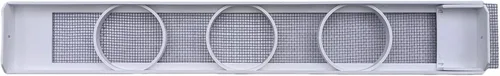 Vista 2 de Easy-Eve - Ventilación de repuesto para ático de 2 x 4 pulgadas, 24 pulgadas en el centro, malla galvanizada