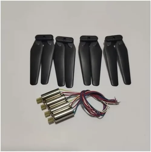 Vista 2 de Quadcopter - Motor de hélice con motor principal del motor motor engranaje de motor pieza de repuesto para dron E88 Pro E88Pro RC