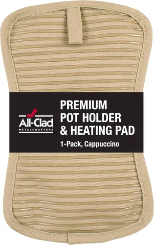 Vista 29 de All-Clad Soporte para ollas y almohadilla caliente: resistente al calor hasta 500 grados, 100% algodón, almohadilla caliente de 10 x 6.25 pulgadas