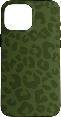 Vista 19 de Olive Military Green Cheetah Leopard Print Animal Skin Case for iPhone 17