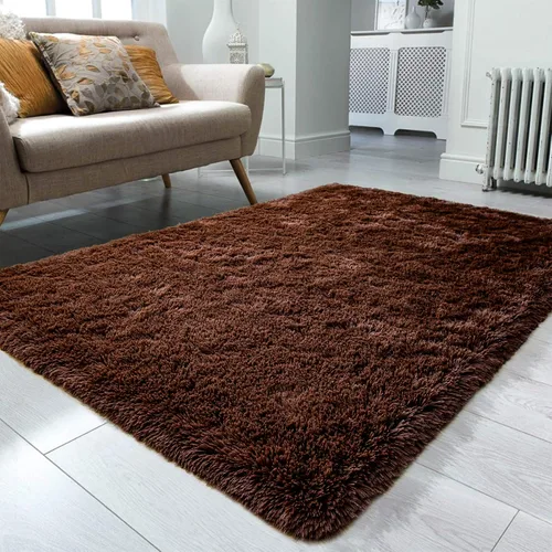 Vista 52 de Ompaa Alfombra Esponjosa, Alfombras de Área Súper Suaves y Peludas para Dormitorio y Sala de Estar - 6' x 9' Alfombra Grande de Felpa Peluda Shag