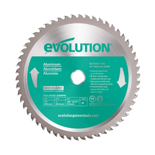 Vista 22 de Evolution Power Tools 5-3/8BLADEST Hoja de sierra de corte de acero, 5-3/8 pulgadas x 30 dientes