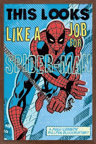 Vista 10 de Trends International Marvel Comics Spider-Man - Parece un póster de pared de trabajo