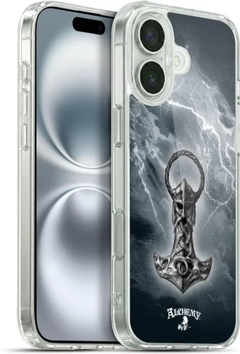 Vista 137 de Head Case Designs Funda de gel con licencia oficial de Alchemy Gothic 13 Dagger Illustration [protección de grado militar] compatible con Apple