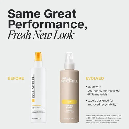 Vista 2 de Paul Mitchell Spray domesticante, desenredante para niños, sin ouch, para todo tipo de cabello, 8.5 onzas líquidas