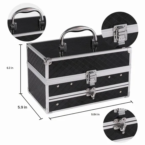 Vista 6 de Set de regalo de maquillaje para mujeres y niñas, kit de maquillaje completo todo en uno con sombra de ojos, brillo de labios, corrector, rubor