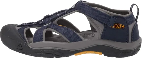 Vista 8 de KEEN Venice H2 - Sandalias de agua para niños con puntera cerrada, azul