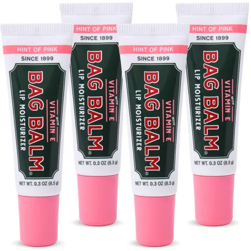 Vista 9 de Bálsamo labial sin fragancia Bag Balm original de Vermont con vitamina E Paquete de 4 tubos de 0.3oz