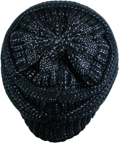 Vista 130 de C.C Trendy Warm Chunky Soft Stretch Cable Knit Beanie