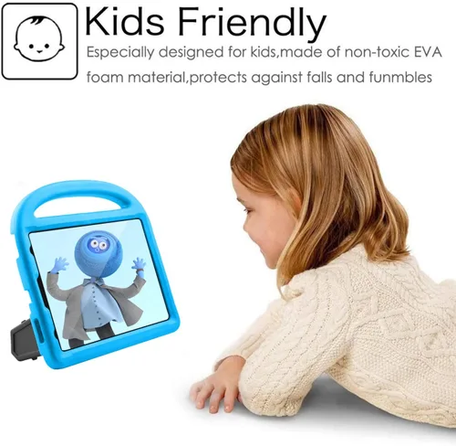Vista 8 de Funda para niños para iPad Pro 11 2022/2021/2020 (4ª/3ª/2ª generación), a prueba de golpes, EVA, funda protectora [compatible con carga de lápiz]