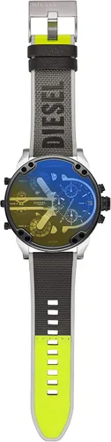 Vista 3 de Diesel - Reloj Mr Daddy 20 de cuarzo y acero inoxidable con cronógrafo