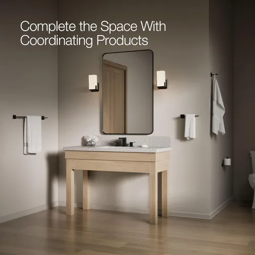Vista 6 de KOHLER Soporte de papel higiénico vertical cuadrado