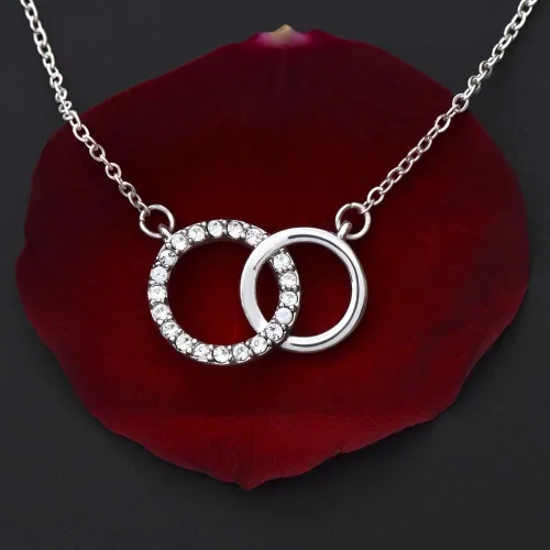 Vista 5 de Leos Print Shop Regalo de Mamá y Papá Para Hija Joya Con Mensaje Idea De Regalo De Graduación o Cumpleanos Regalo para hija hijastra Collar con dije
