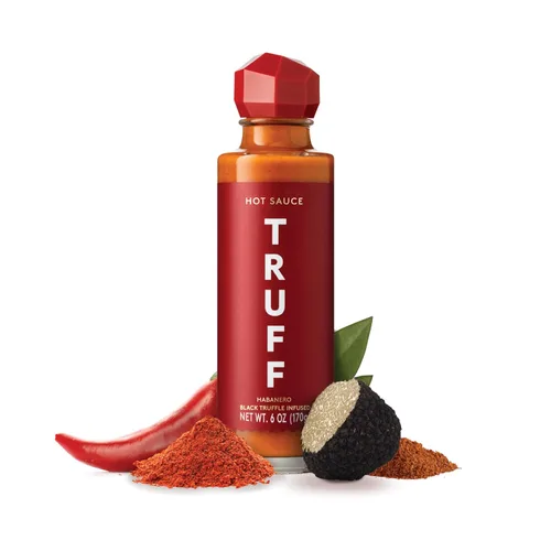 Vista 17 de TRUFF - Salsa picante gourmet con chiles maduros, trufa negra, néctar de agave orgánico, una experiencia de sabor ultra única en una botella de 6