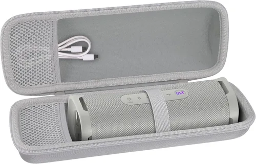 Vista 2 de co2CREA Carcasa rígida para altavoz compacto Sony ULT Field 1, color blanco Estuche blanco