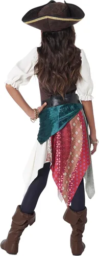 Vista 3 de California Costumes, Boho Pirata, Niño