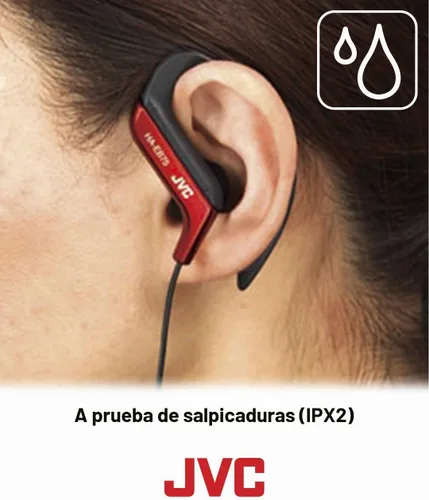Vista 7 de JVC HAEB75B - Auriculares deportivos con clip (Negro)