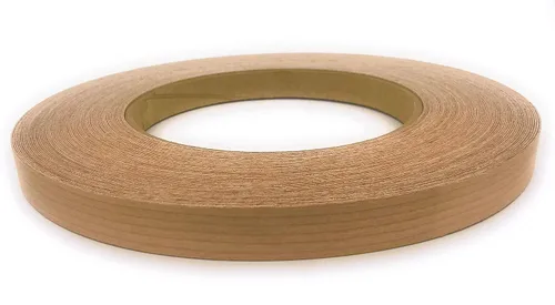 Vista 7 de Edge Supply Rollo de bandas de madera contrachapada de abedul de 1-1/2 pulgadas x 50 pies – Ribete de chapa de madera real pre-pegado – Borde