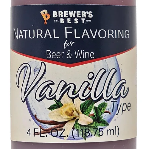 Vista 5 de Brewer's Best Sabor natural de fruta de cerveza y vino (tipo vainilla natural)
