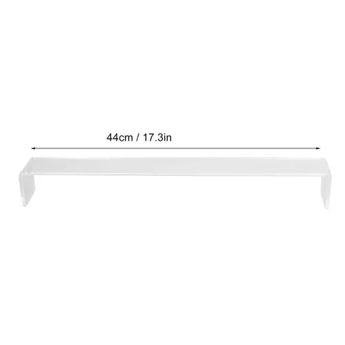 Vista 8 de Fydun Puente inclinado para artistas, reposamuñecas acrílico transparente, herramienta de dibujo artístico transparente para pintar, dibujar