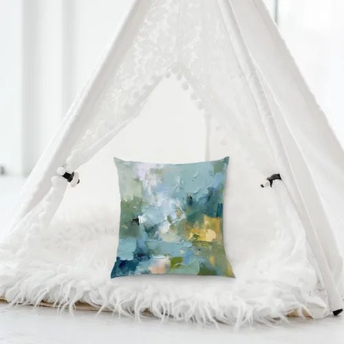 Vista 5 de Fundas de almohada de 18 x 18 pulgadas, modernas, decorativas, suaves, cuadradas, con cremallera invisible, para sofá, hogar, cama, dormitorio
