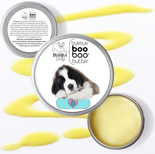 Vista 2 de The Blissful Dog 1 oz TIN St. Bernard Booboo Mantequilla