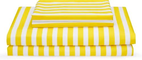Vista 13 de Juego de sábanas de diseño estampado clásico - Juegos de sábanas con bolsillo profundo ultra suave y transpirable., Microfibra, Celeste (Baby Blue)