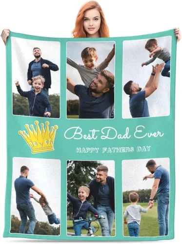 Vista 38 de Manta personalizada con foto, manta personalizada con imagen para regalos de pareja, mantas de franela personalizadas para adultos, niños