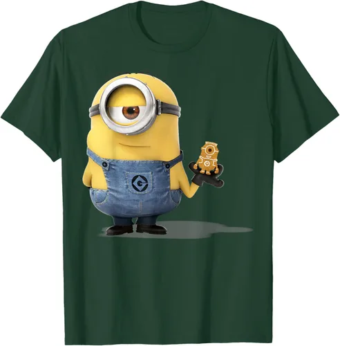 Vista 66 de Camiseta Despicable Me Minions Holding A Ginger Bread Minion Retrato Pequeña