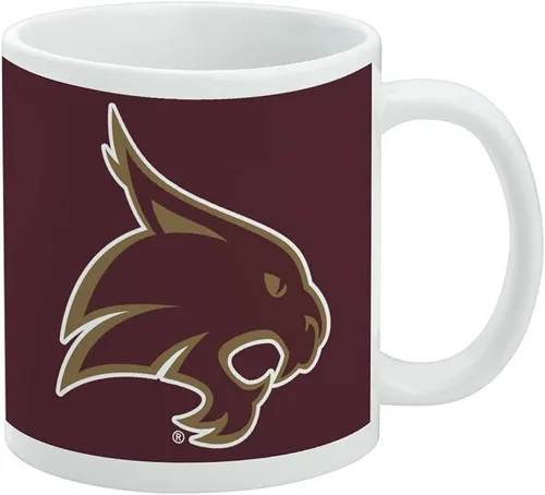 Vista 36 de Taza de cerámica con el logotipo principal de la Universidad Rider, taza de regalo novedosa para café, té y bebidas calientes, 11oz, blanca