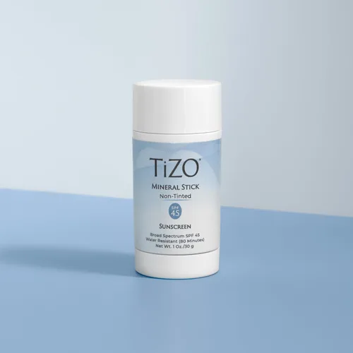 Vista 4 de TiZO Mineral Stick SPF 45 Sin tinte Resistente al agua (80 minutos) Protector solar de amplio espectro Protección UVA/UVB Para todo tipo