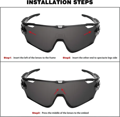 Vista 4 de Guarda Lentes de repuesto TRUE POLARIZED para gafas de sol Oakley OO9290