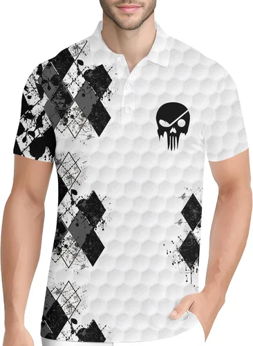 Vista 39 de PAGYMO Camisetas de golf divertidas para hombre, diseño de impresión loca Aop-polo-06361